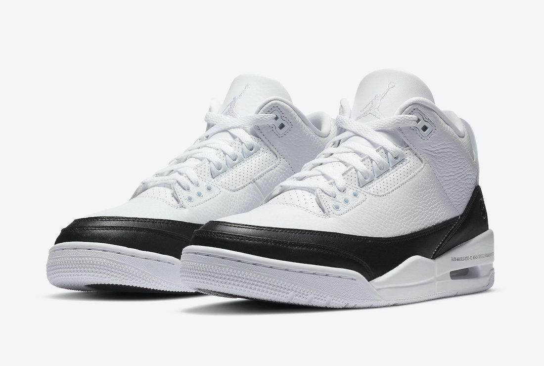 fragment design × NIKE AIR JORDAN 3 "White/Black" が発売 