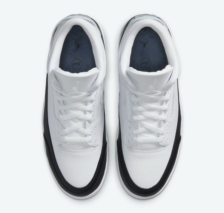 fragment design × NIKE AIR JORDAN 3 "White/Black" が発売 
