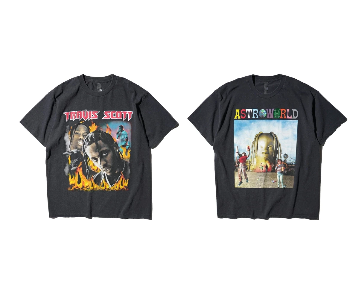 Travis Scott のオフィシャルライセンスTシャツが発売