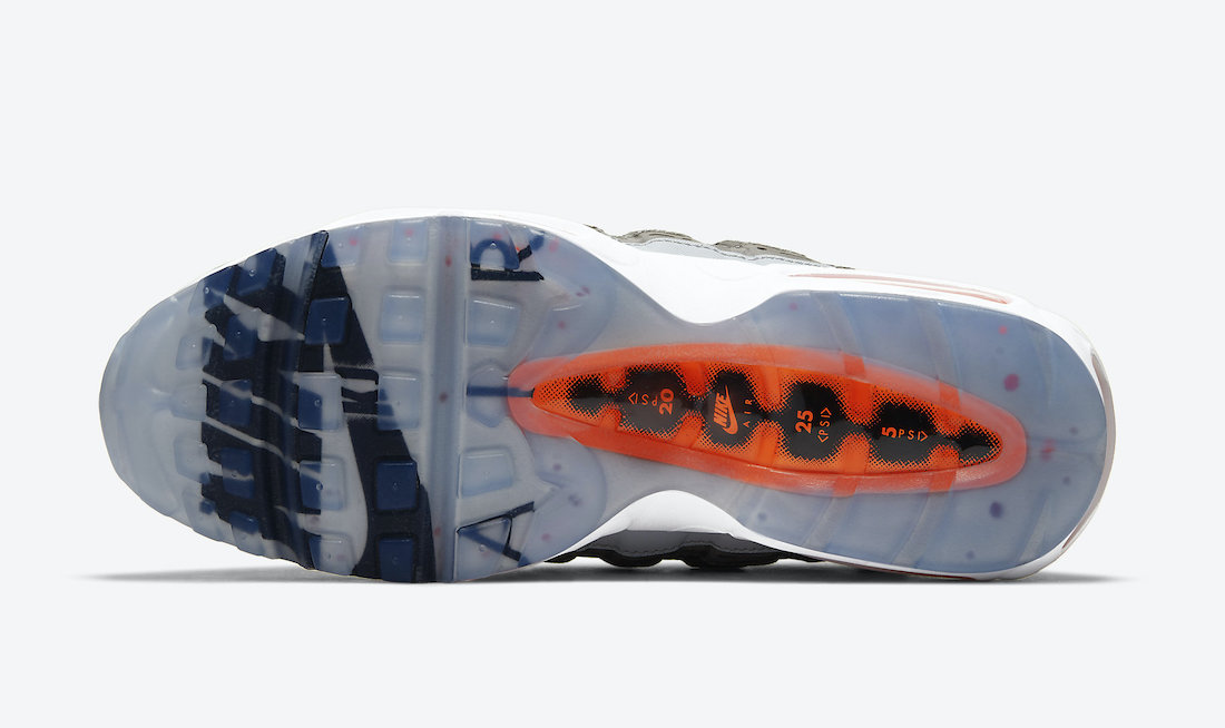 Kim Jones × NIKE AIR MAX 95 "Black/Total Orange" が発売