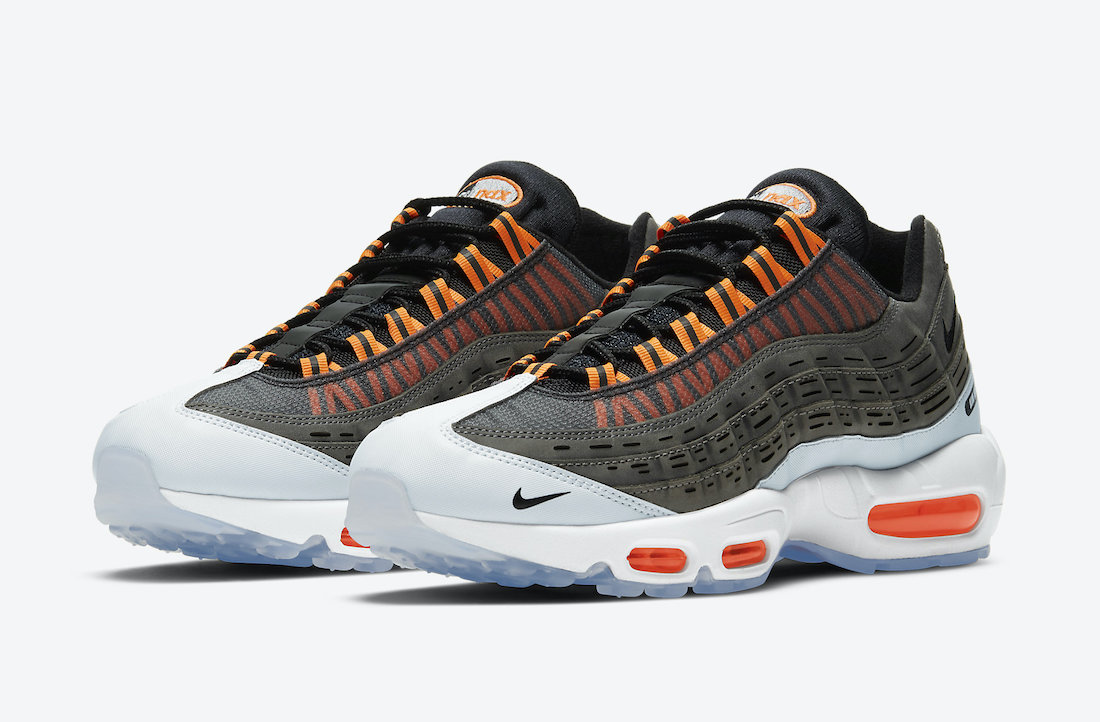 Kim Jones × NIKE AIR MAX 95 "Black/Total Orange" が発売