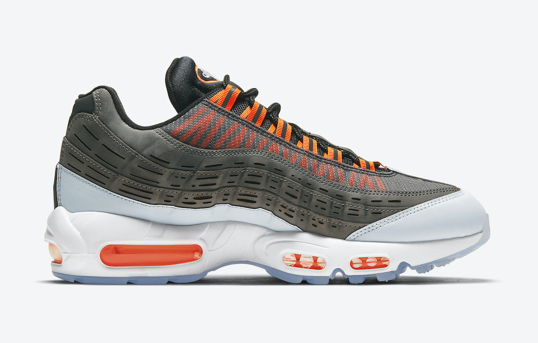 Kim Jones × NIKE AIR MAX 95 "Black/Total Orange" が発売