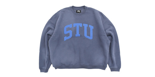Stüssy の STU Applique Crew が発売