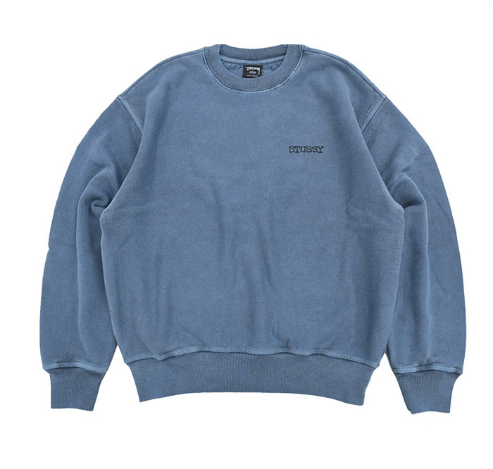 Stüssy の Jumbo Crew Pigment Dyed が特別価格で発売