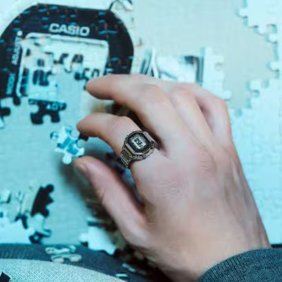 CASIO のリングウォッチ CRW-001-1JR が再販