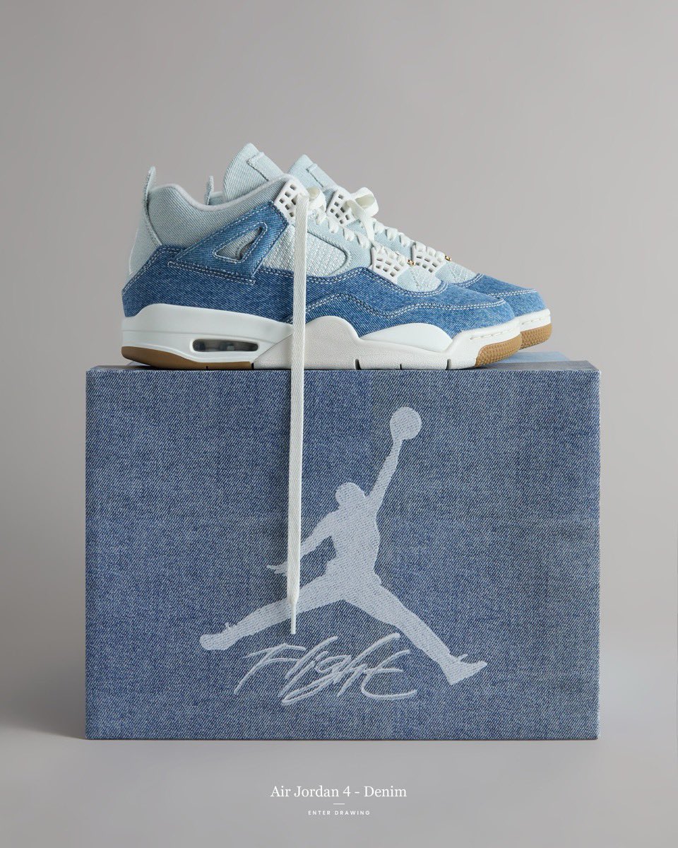 NIKE AIR JORDAN 4 DENIM “Worn Blue” が発売