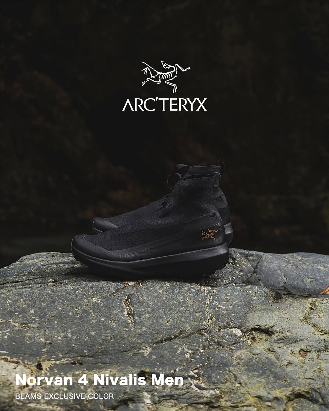 BEAMS × ARC’TERYX の新作エクスクルーシブモデル Norvan 4 Nivalis Men が11月8日(土)発売