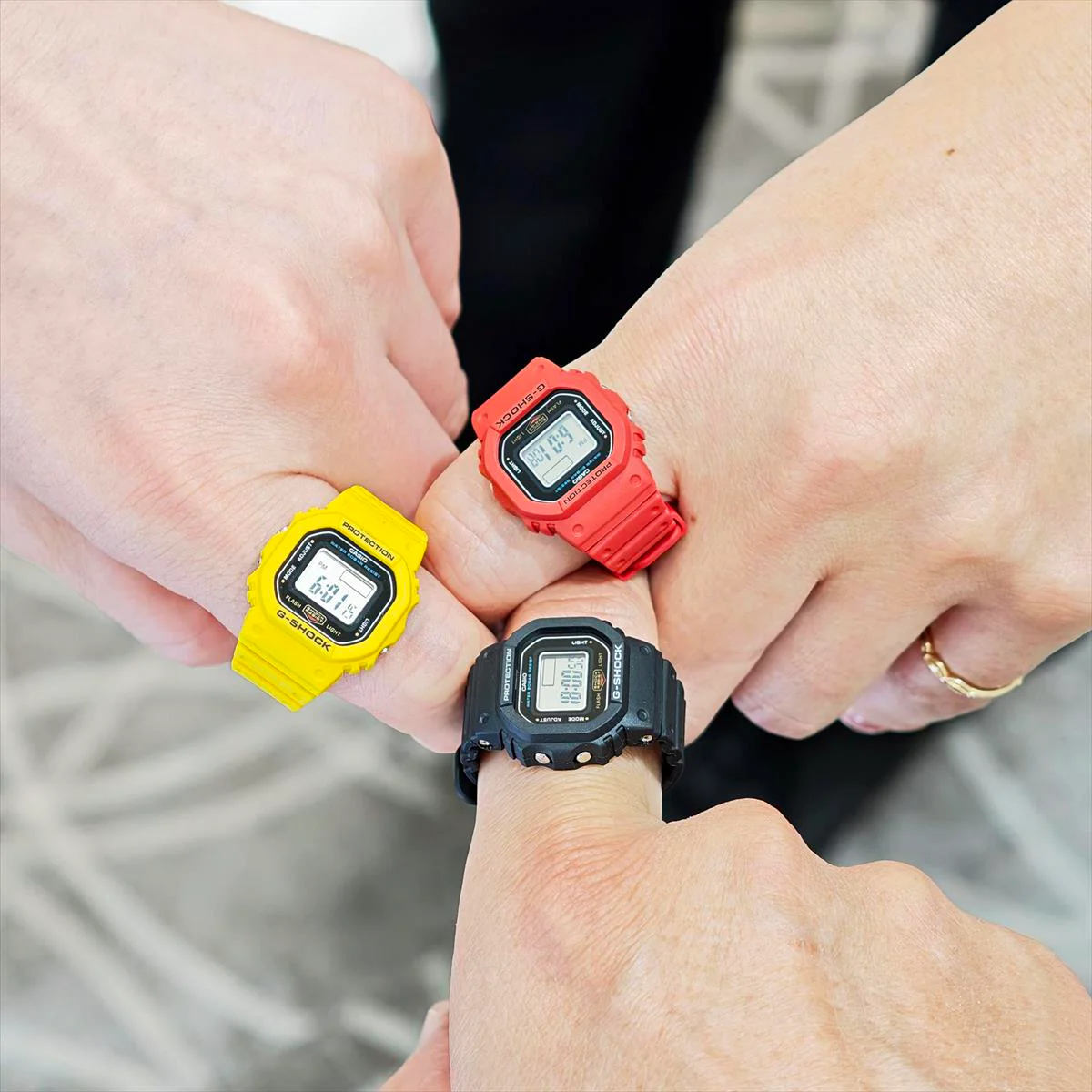 G-SHOCK 耐衝撃リングウォッチ DWN-5600 が11月11日(火)発売