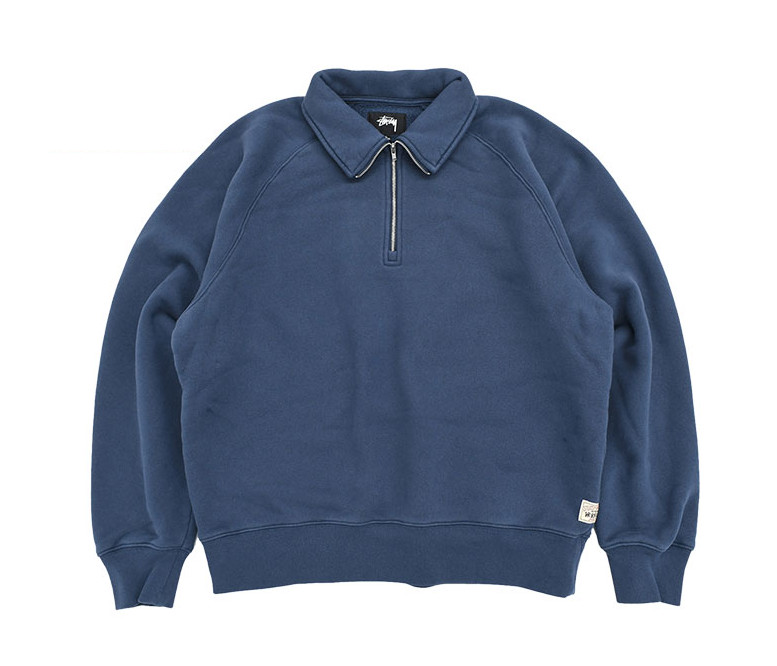Stüssy の Fleece Raglan Zip Mock が17％OFF で発売