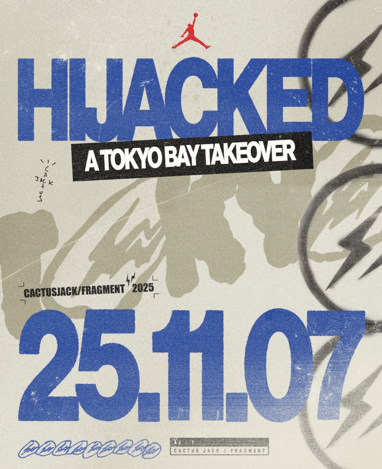 Travis Scott × fragment design × NIKE AIR JORDAN 1 LOW