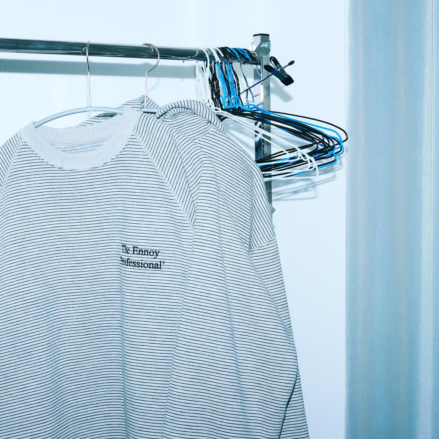 ENNOY『Border Crew Neck Sweat & Hoodie Sweat』が発売