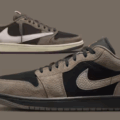 Travis Scott コラボを彷彿とさせる配色の NIKE AIR JORDAN 1 LOW “Olive Grey” が2026年春に発売