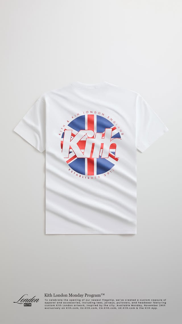 KITH の最新カプセルコレクション “London Monday Program™” が11月24日(月)発売