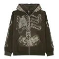 Travis Scott × fragment design の Skeleton Graffiti Full Zip Hoodie が発売