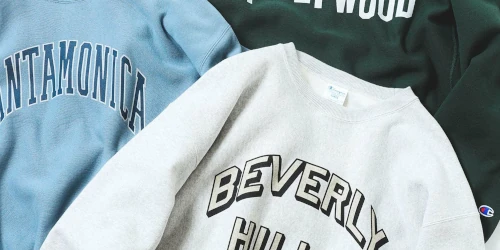 BEAMS × Champion の REVERSE WEAVE® City Crew Sweat が発売