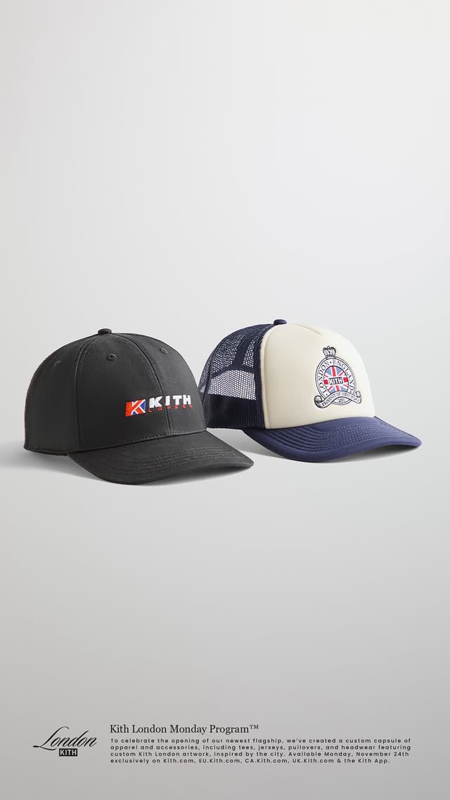 KITH の最新カプセルコレクション “London Monday Program™” が11月24日(月)発売