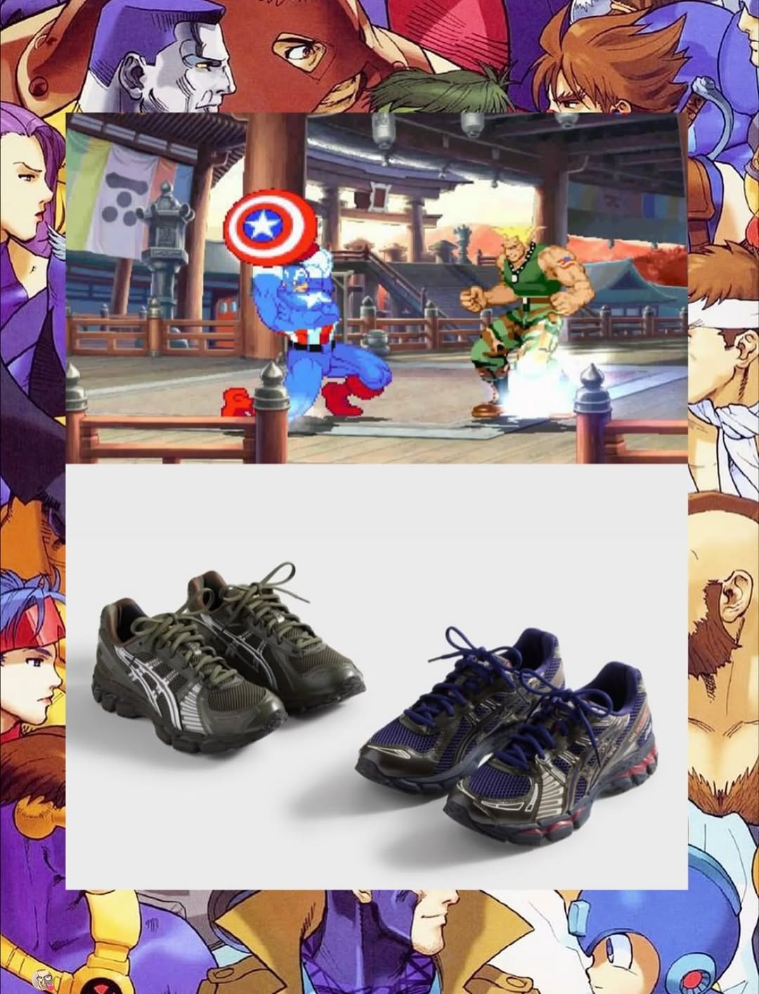 KITH × Marvel vs CAPCOM × ASICS の国内WEB抽選が開始