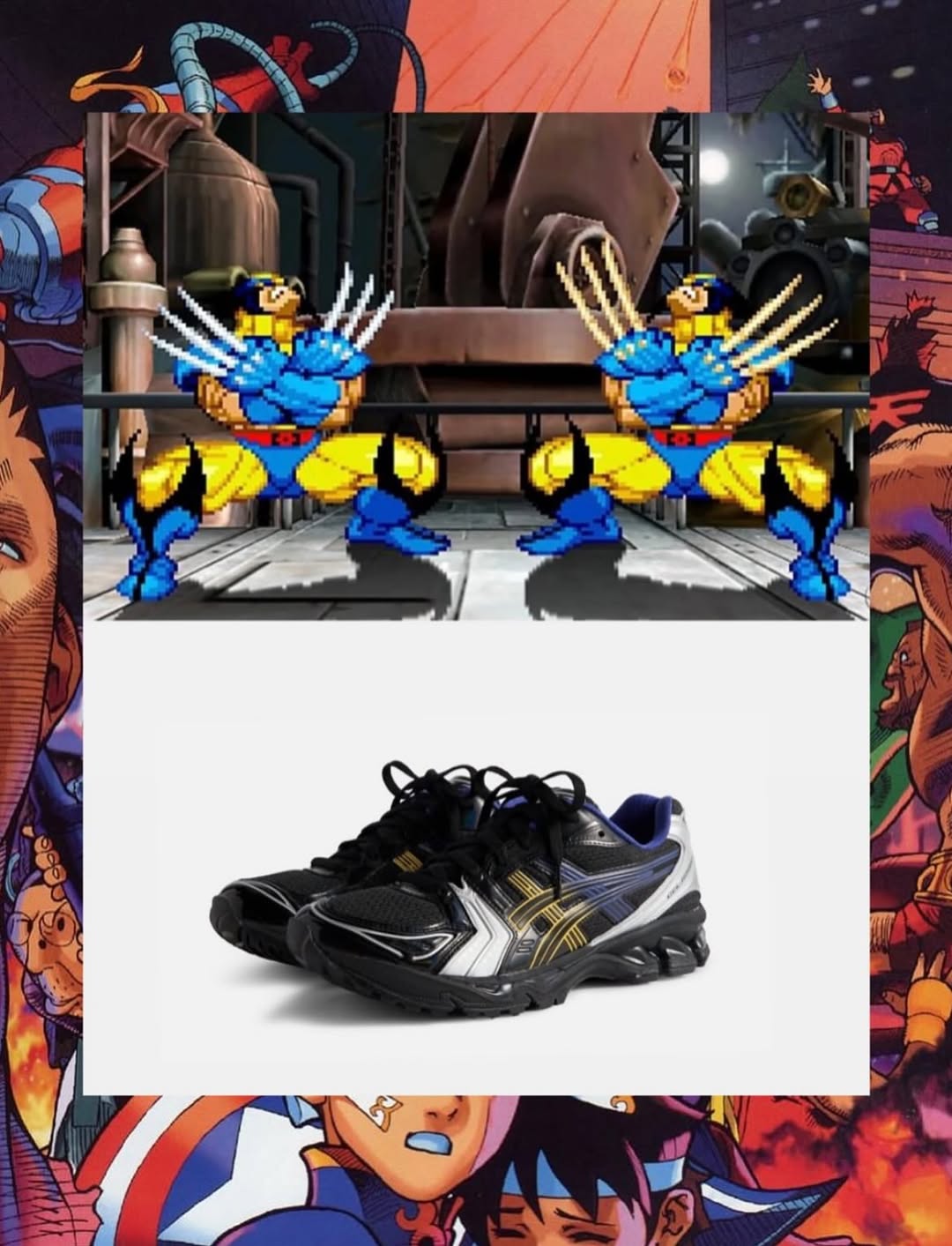 KITH × Marvel vs CAPCOM × ASICS の国内WEB抽選が開始