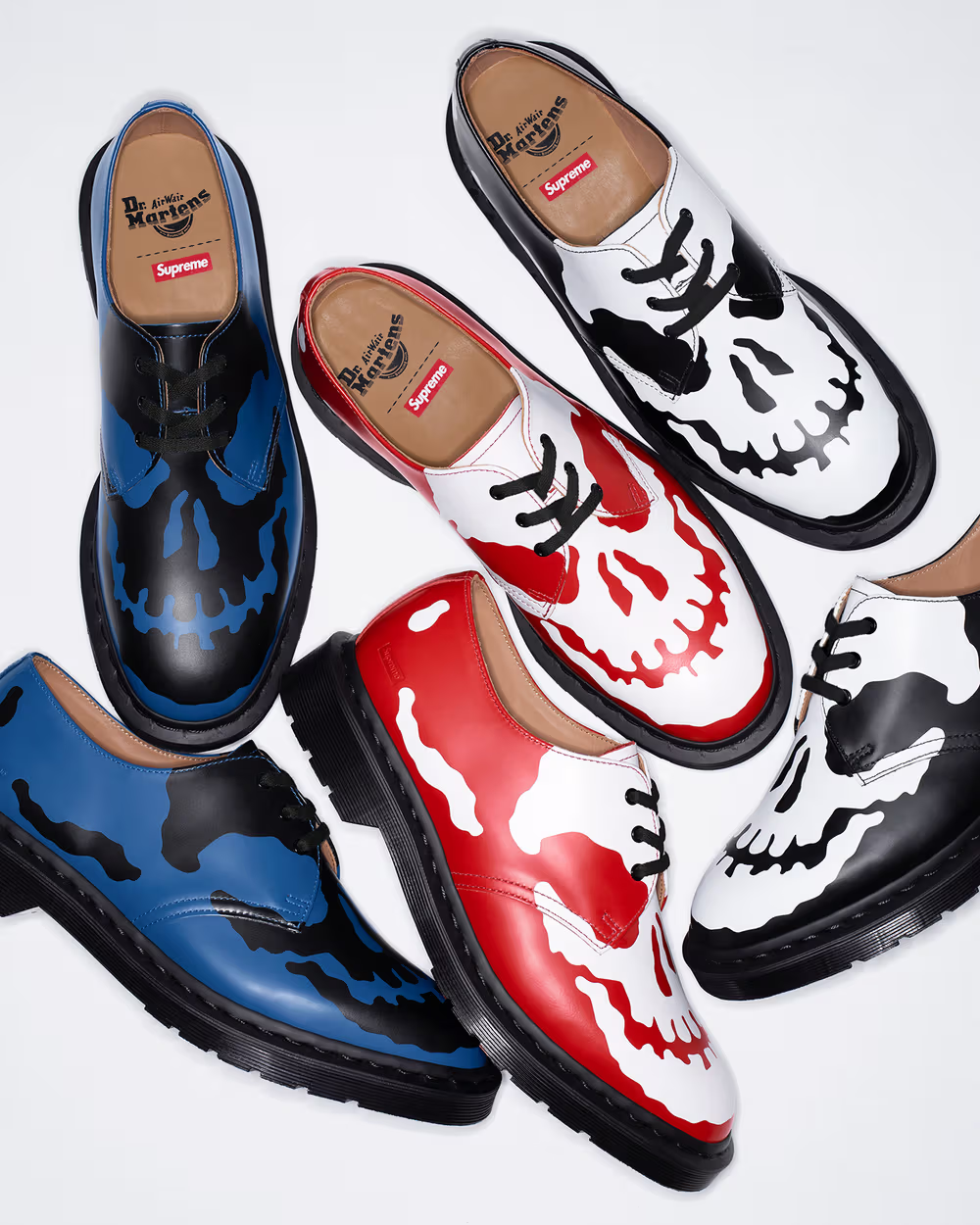 Supreme × Dr.Martens の2025年秋冬コラボシューズが発表