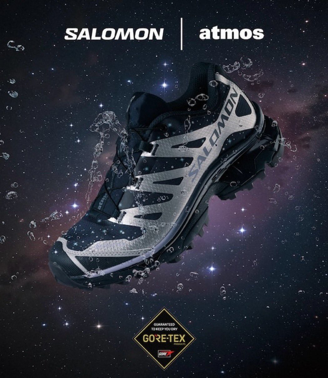atmos × SALOMON XT-4 OG GORE-TEX® “Stars Collide 2” のWEB抽選が開始