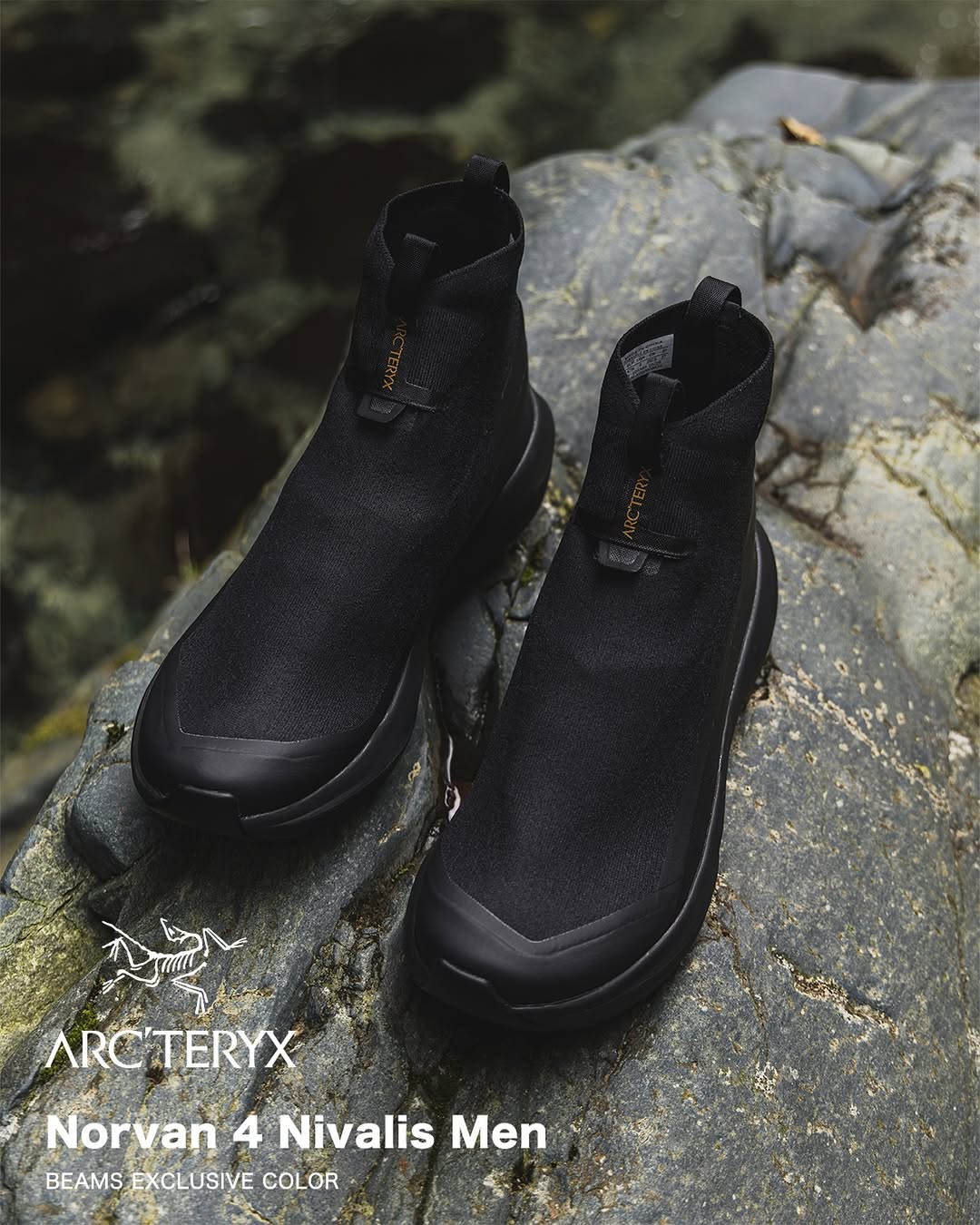 BEAMS × ARC’TERYX の新作エクスクルーシブモデル Norvan 4 Nivalis Men が11月8日(土)発売