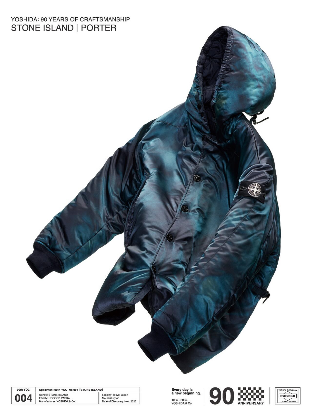 Stone Island × PORTER の初コラボコレクションが登場