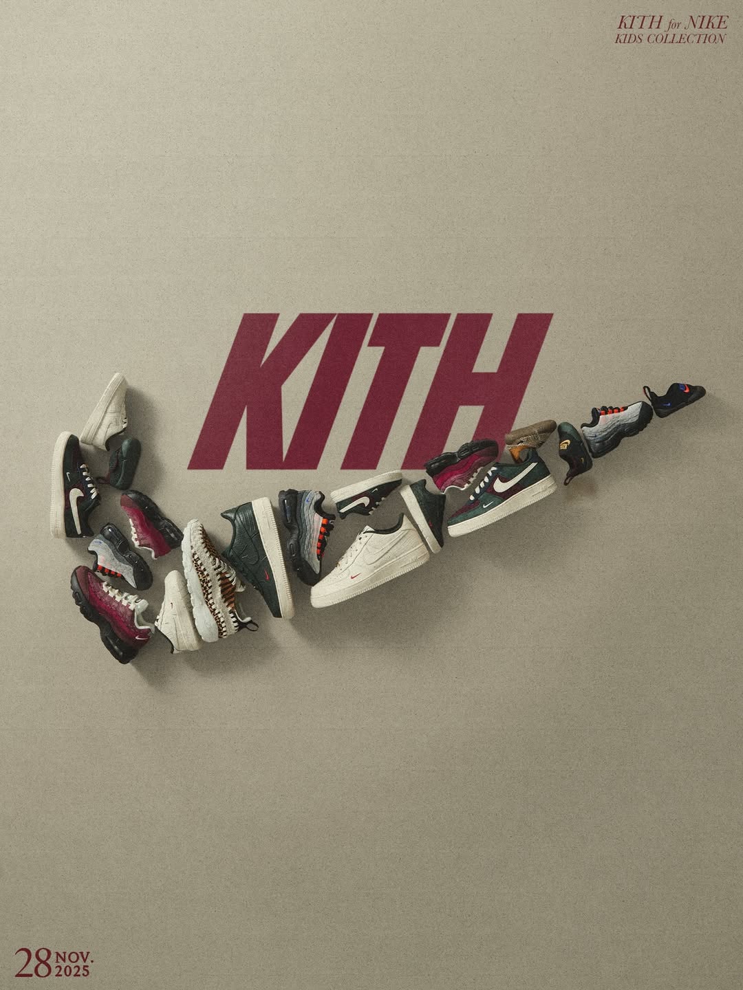 KITH “Kithmas Collection 2025” が11月28日(金)発売予定