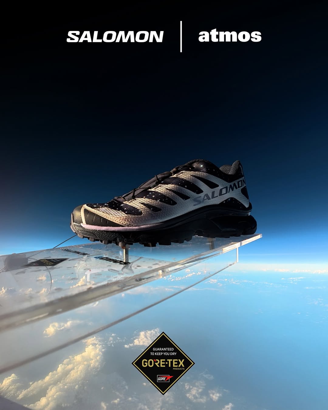 atmos × SALOMON XT-4 OG GORE-TEX® “Stars Collide 2” のWEB抽選が開始