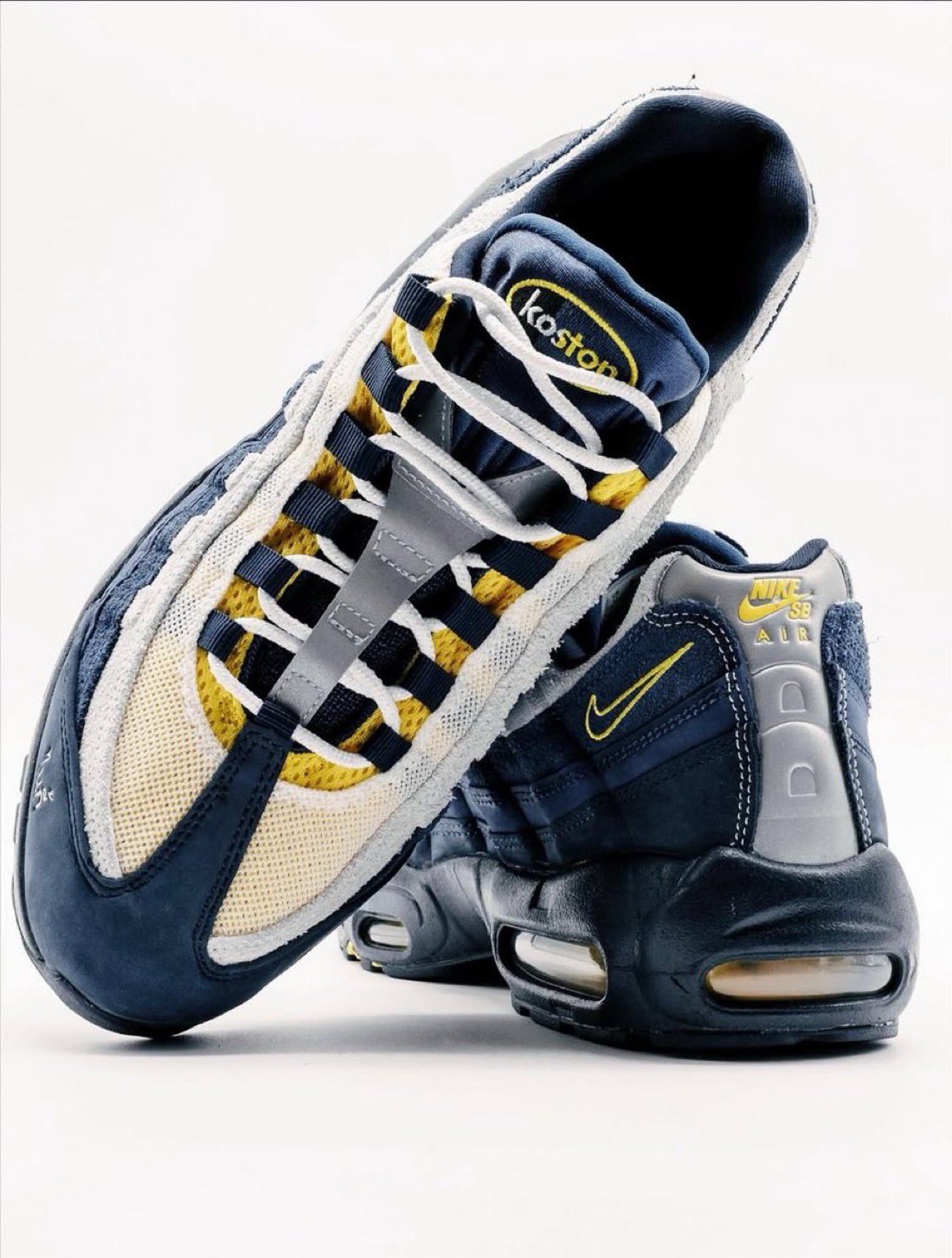 Eric Koston × NIKE SB AIR MAX 95 “Obsidian Speed Yellow” が国内11月28日(金)発売予定