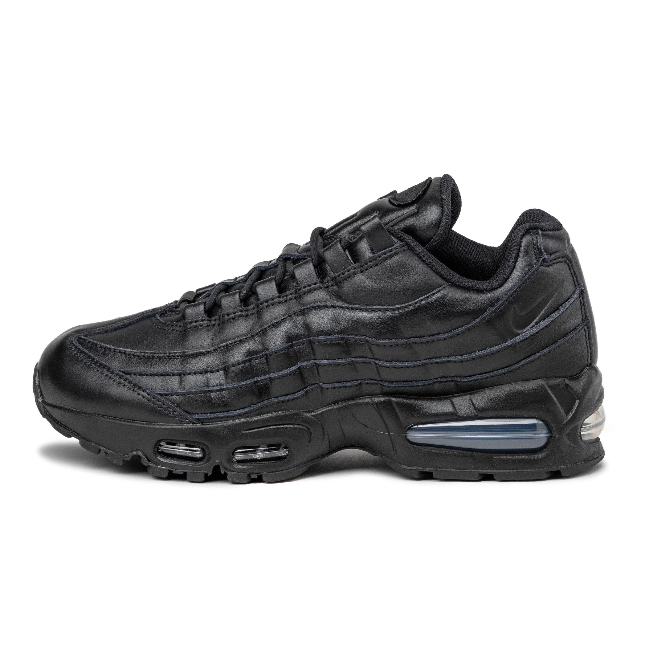 NIKE AIR MAX 95 BIG BUBBLE "Leather Triple Black"