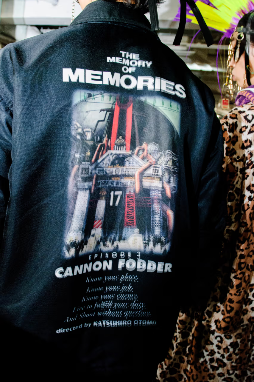 大友克洋 原作のアニメ映画 MEMORIES × SEVESKIG のコラボアイテムが11月28日(金)発売