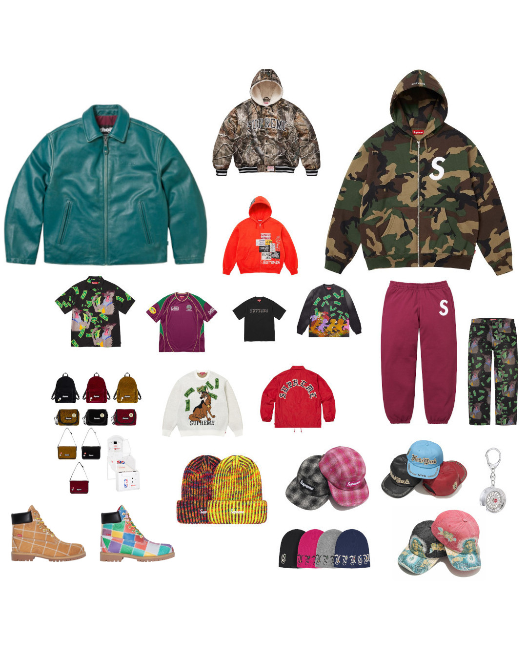 Supreme 2025年秋冬コレクション WEEK11 のドロップリストが公開