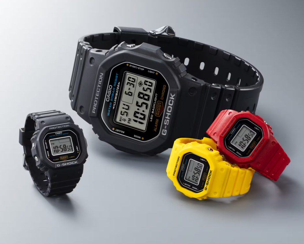 G-SHOCK nano DWN-5600 と G-SHOCK DW-5600UE-1JF のセット販売が実施