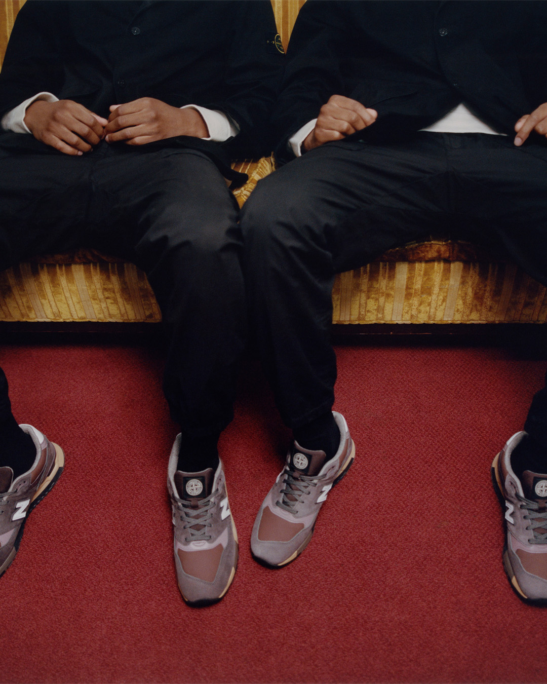 Stone Island × New Balance 998 "Raso Gommato"