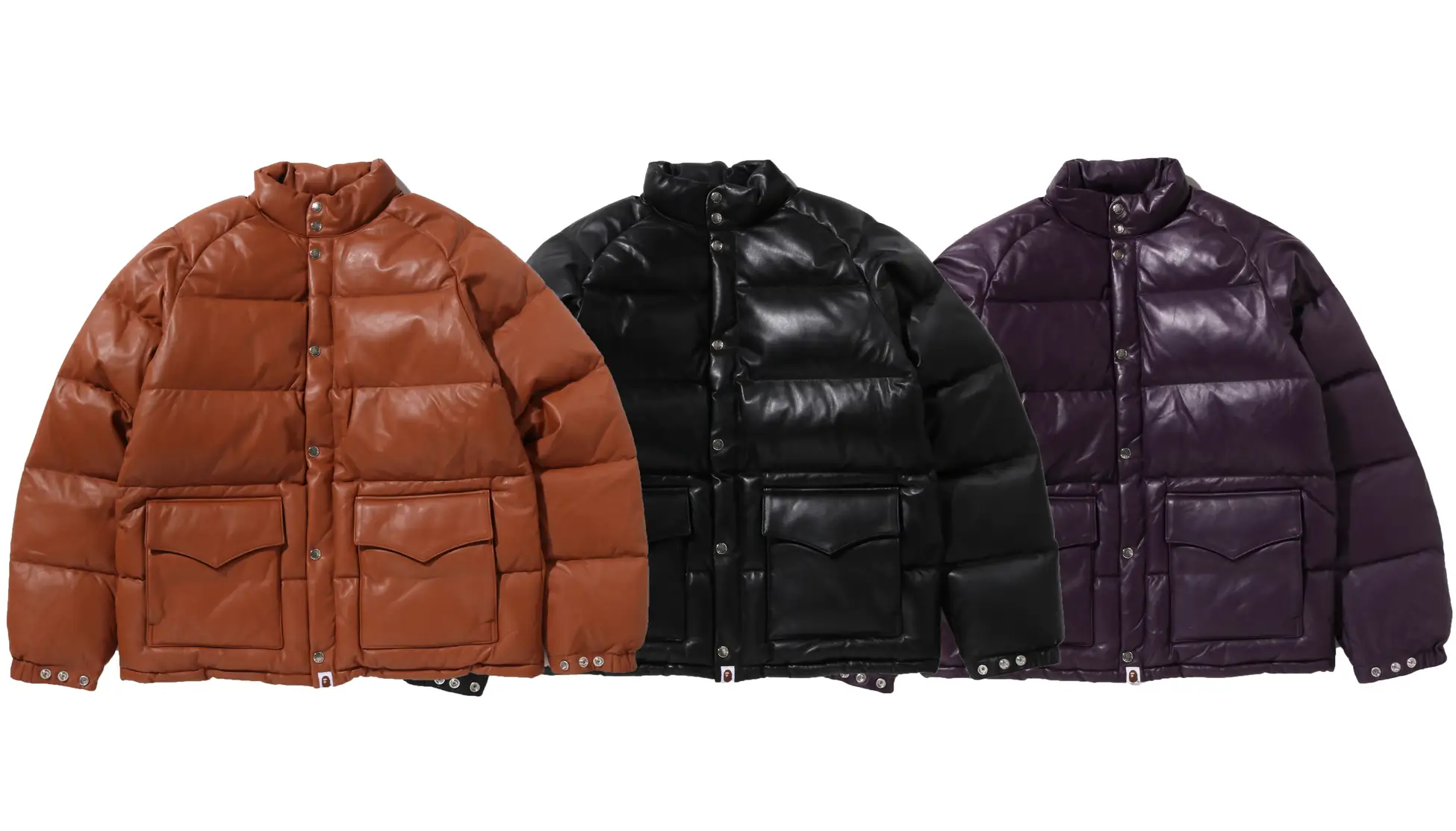 BAPE®『LEATHER CLASSIC DOWN JACKET』の25周年モデルが11月29日(土)発売