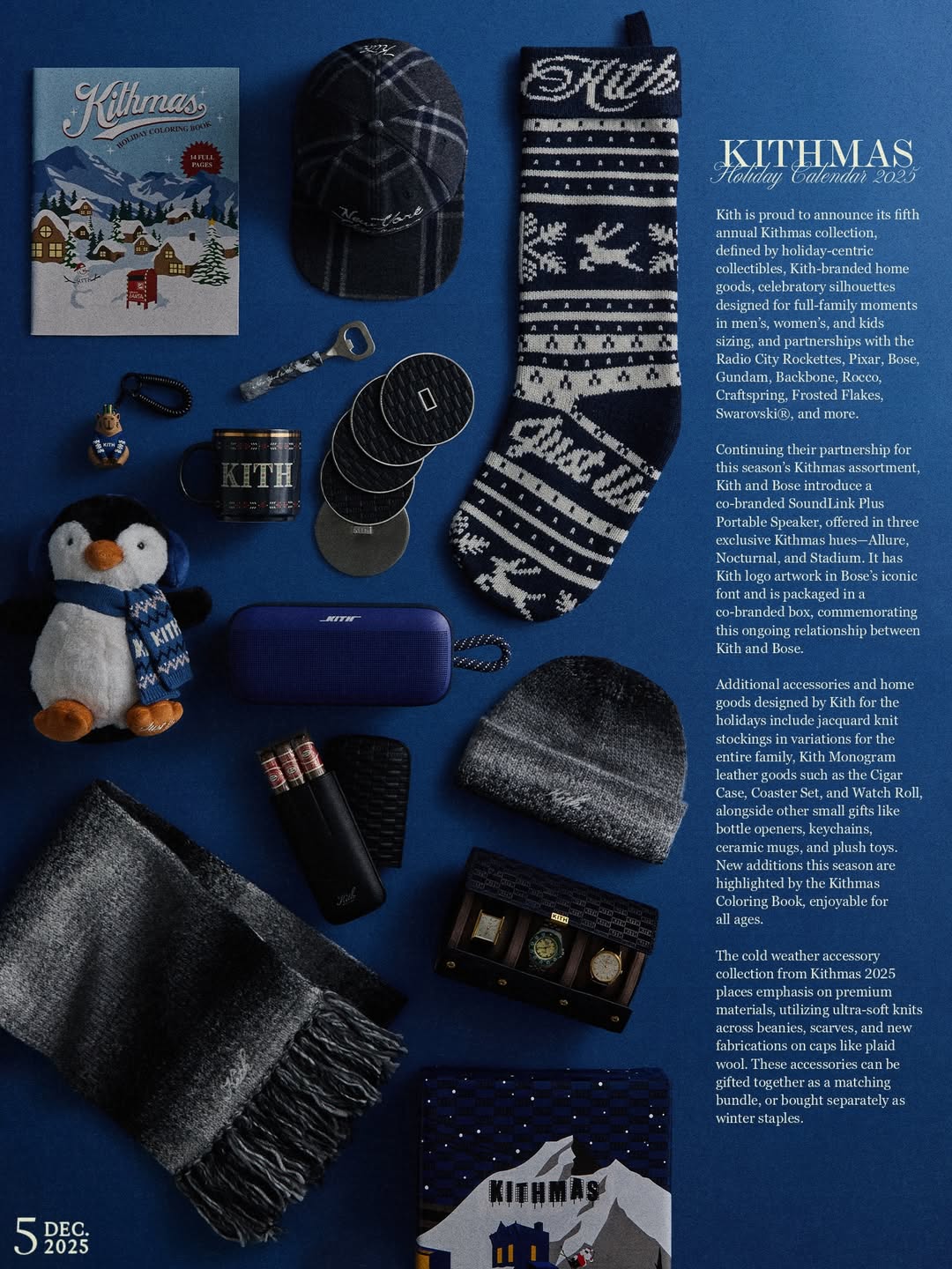 KITH “Kithmas Collection 2025” が11月28日(金)発売予定