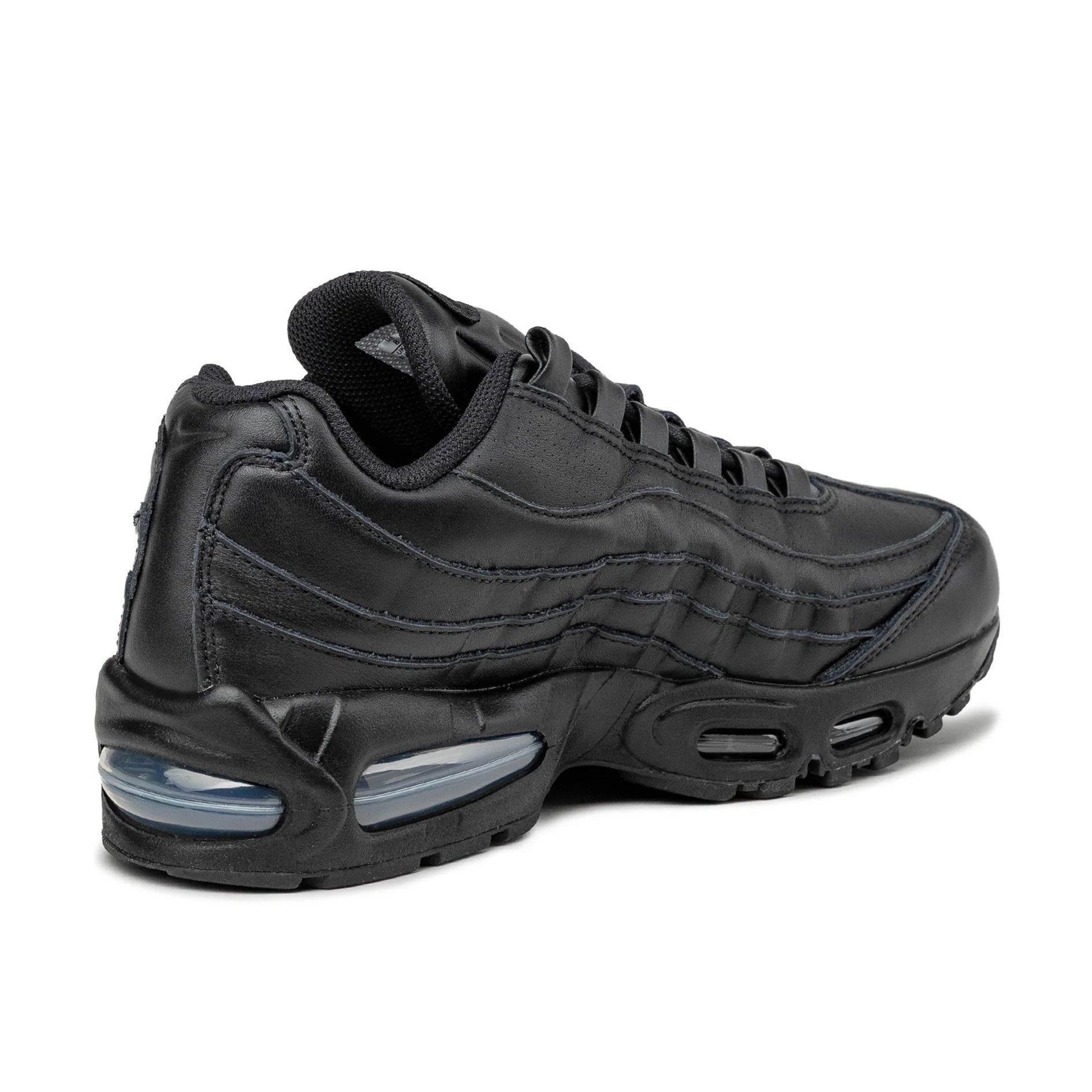 NIKE AIR MAX 95 BIG BUBBLE "Leather Triple Black"