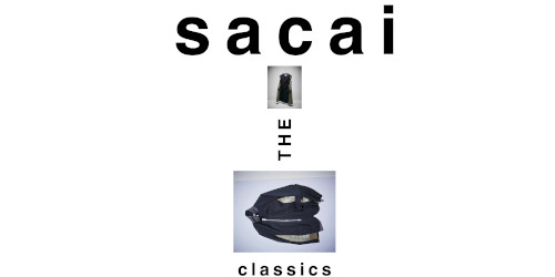 sacai から Classics 2026年春夏コレクションが11月21日(金)発売