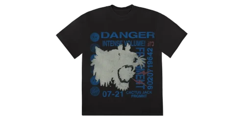 Travis Scott × fragment design の Danger Tee "Black" が発売