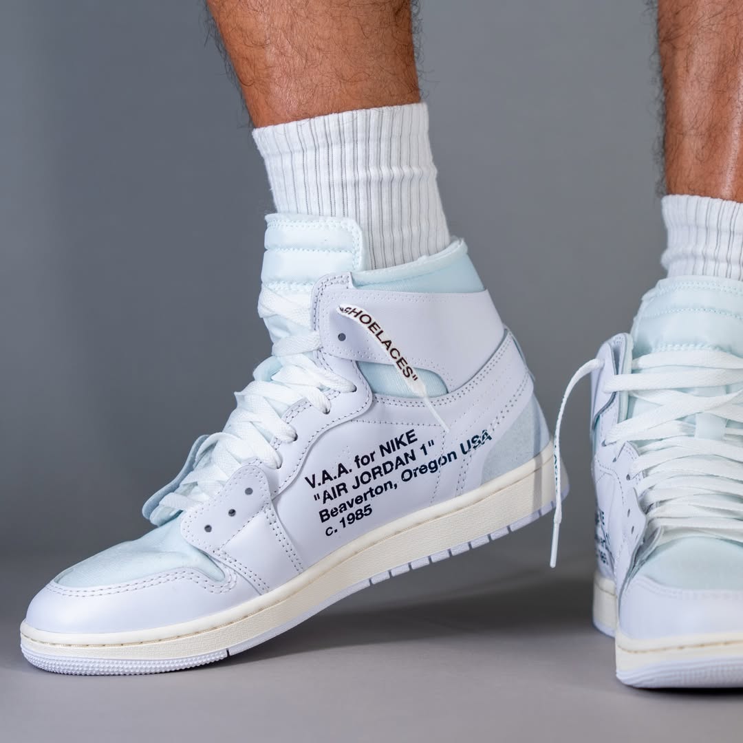 Virgil Abloh Archive × NIKE AIR JORDAN 1 “Alaska” の着用ヴィジュアルが公開