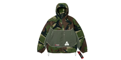 PALACE の Polartec 3M Hooded Jacket "Woodland Camo" が発売
