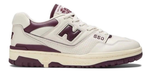 Aimé Leon Dore × New Balance の 550 "White/Purple" が発売