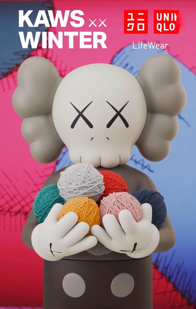 KAWS × UNIQLO の2025年秋冬コレクション “KAWS WINTER” が近日発売予定