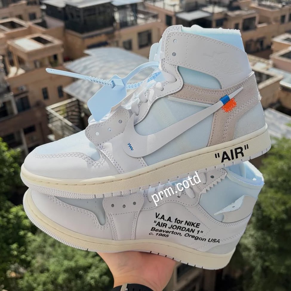Virgil Abloh Archive × NIKE AIR JORDAN 1 “Alaska” は10,000足リリース予定でグローバル展開はなし