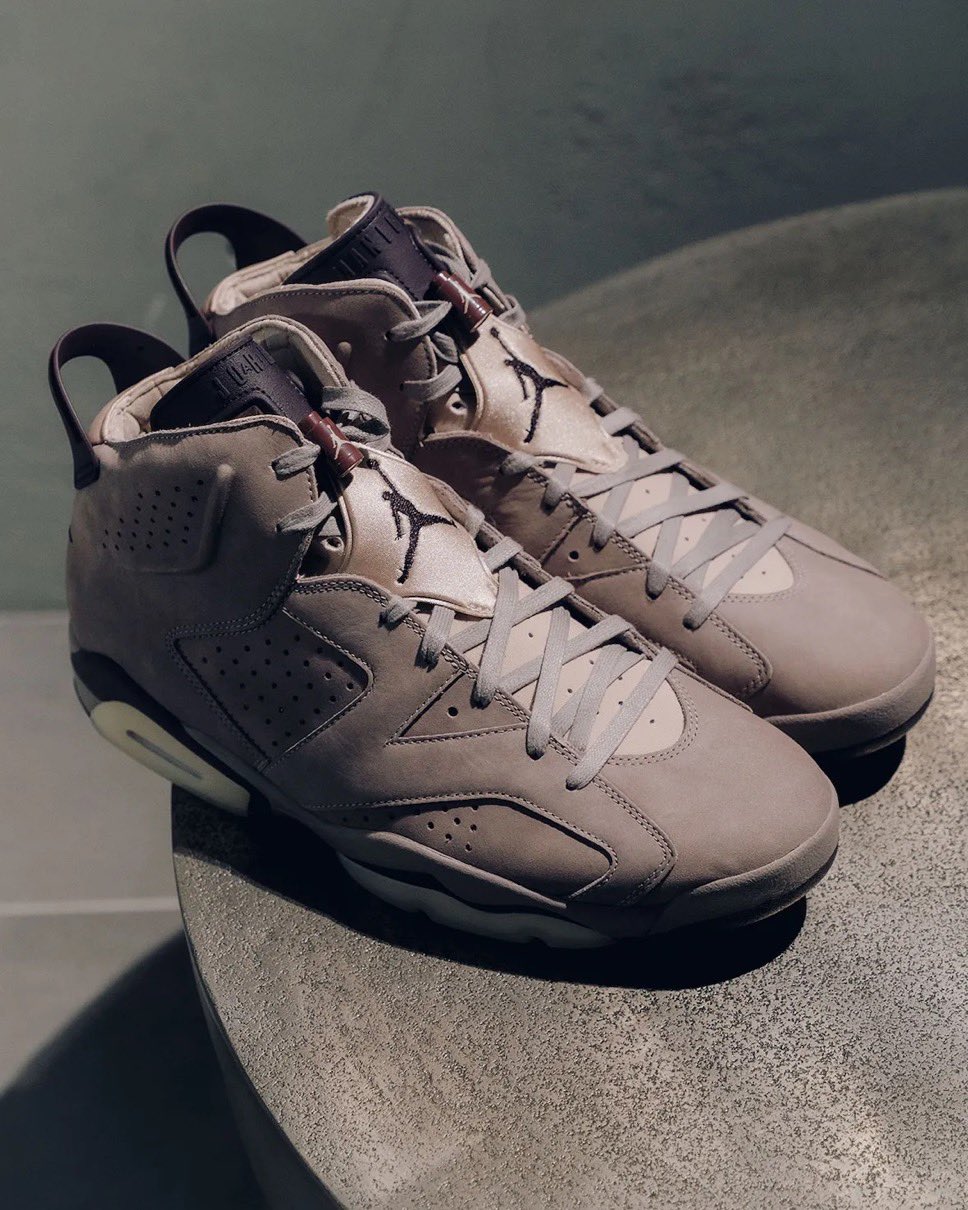 atmos が A Ma Maniére × NIKE AIR JORDAN 6 “Smokey Mauve” のWEB抽選を開催