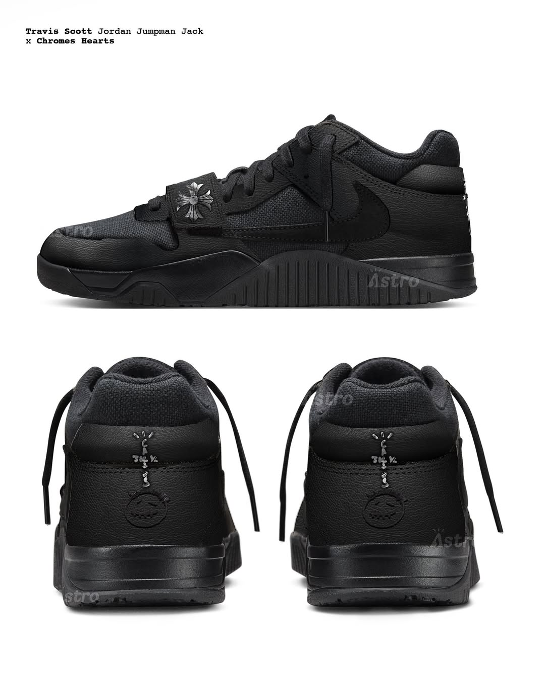 Travis Scott × Chrome Hearts × JORDAN JUMPMAN JACK のモックアップが公開