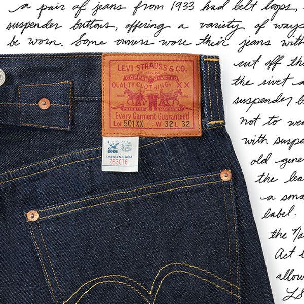 Levi’s® Vintage Clothing『501 Denim Pants ”1933 Model”』が発売