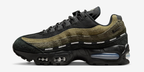 UNDEFEATED × NIKE AIR MAX 95 “Medium Olive” のオフィシャル画像が公開