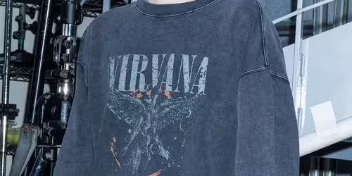 monkey time × NIRVANA『Printed Crew Neck Sweatshirt』が12月18日(木)発売