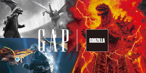 Gap × ゴジラ の初コラボコレクションが12月16日(火)発売